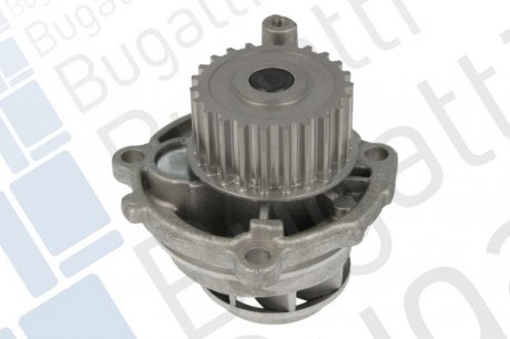 Помпа води Audi A3/A4/Skoda Octavia/VW Caddy/Golf/Passat 1.6/1.8/2.0/FSI 96- (R/B)(7лоп) BUGATTI pa5112