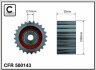 Купить Шків натяжіння Subaru Legacy, Impreza, Forester, Outback CAFFARO 500143 (фото1) подбор по VIN коду, цена 1303 грн.