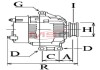 Купить Генератор Mercedes Vito, W906, W909 CARGO 114102 (фото6) подбор по VIN коду, цена 16532 грн.