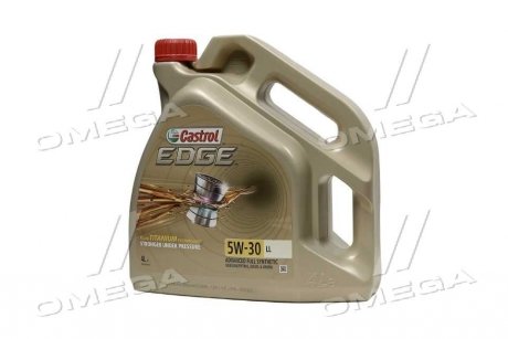 Олива мот 5W30 4L EDGE LL ACEA A3/B3,A3/B4,C3, VW 504.00/507.00, MB 229.51 CASTROL 15668E