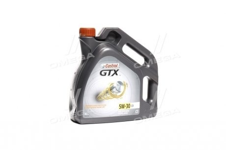 Олива мот 5W30 4L GTX C4 RN0720,ACEA C4,MB 226.51 CASTROL 15C8AD