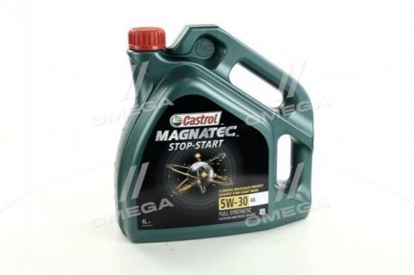 Олива мот 5W30 4L Magnatec STOP-START ACEA A5/B5,API SN, WSS-M2C913-C/WSS-M2C913 CASTROL 15CA43