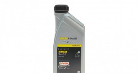 Масло 5W30 (1L) (RN 0720) =7711658107 CASTROL 15CFAB