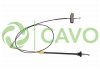 Купити Трос ручного гальма передній CAVO 1302 735 (фото1) підбір по VIN коду, ціна 558 грн.