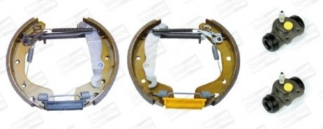 OPEL Комплект тормозных колодок ASTRA F (T92) 1.6 95-98, CORSA C (X01) 1.7 DI 00-09, CHEVROLET CORSA 1.6 GS 97-02 Opel Astra, Corsa, Combo CHAMPION 381330CH