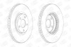 Купить Диск тормозной Nissan Qashqai, Renault Koleos, Nissan Juke CHAMPION 562465CH (фото1) подбор по VIN коду, цена 1940 грн.