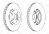 Купити ДИСК ГАЛЬМIВНИЙ ПЕРЕДНIЙ BMW 3 (E90) 04-12, 3 Convertible (E93) 06-13 BMW E91, E90, E92, E93, X1 CHAMPION 562519CH-1 (фото1) підбір по VIN коду, ціна 2592 грн.