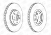 Купить Диск тормозной передний Bmw X5 (E70) (06-13), X5 (F15, F85) (13-18), X6 (E71, E72) (07-14) BMW X5, X6 CHAMPION 562520CH-1 (фото1) подбор по VIN коду, цена 2698 грн.