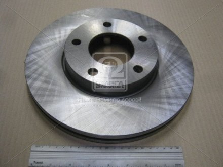 Диск тормозной передний (кратно 2) Mazda 3 (03-14), 5 (05-17) Toyota Yaris, Prius, Corolla CHAMPION 563028CH