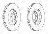 Купить Диск тормозной передний (кратно 2) Peugeot 407, SW 2,2i, 3,0i V6 (04-) Peugeot 607, SAAB 9-5, Peugeot 407, Citroen C6, C5 CHAMPION 563031CH-1 (фото1) подбор по VIN коду, цена 2085 грн.