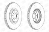 Купити Диск гальмівний CHAMPION 563054CH-1 (фото1) підбір по VIN коду, ціна 4297 грн.
