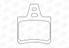 Купити CITROEN Колодки гальмівні задні Xantia,XM 89- CHAMPION 571363CH (фото1) підбір по VIN коду, ціна 469 грн.