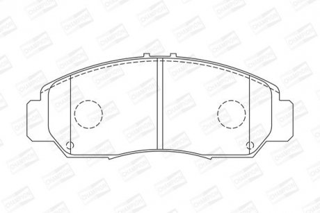 Купить Колодки тормозные дисковые передние HONDA ACCORD VII (CM) 02-08, CIVIC IX Saloon (FB) 11- Honda Civic, Stream, FR-V, Zaz Sens CHAMPION 572449CH (фото1) подбор по VIN коду, цена 1244 грн.