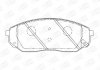 Купить Колодки тормозные дисковые передние KIA SORENTO I (JC) 02-11|MAZDA 626 II (GC) 82-90 KIA Sorento CHAMPION 572511CH (фото1) подбор по VIN коду, цена 1677 грн.