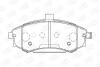 Купить Колодки тормозные дисковые передние Hyundai Elantra III/ Kia Cerato I CHAMPION 572513CH (фото1) подбор по VIN коду, цена 1252 грн.