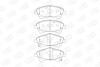 Купить Колодки тормозные дисковые передние Toyota Avensis (T27) (08-18) CHAM CHAMPION 572600CH (фото1) подбор по VIN коду, цена 1340 грн.