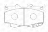 Купить Колодки тормозные дисковые передние Toyota Fortuner (04-15), Hilux VII (CHAMPION 572625CH (фото1) подбор по VIN коду, цена 1006 грн.