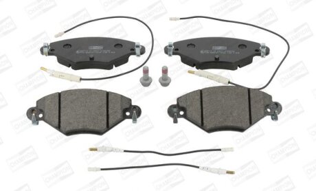 Колодки гальмівні дискові CHAMPION 573027CH