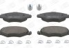 Купить PEUGEOT Тормозные колодки передн. 206 98- Peugeot 306, Citroen Xsara, Peugeot 206 CHAMPION 573051CH (фото2) подбор по VIN коду, цена 835 грн.