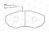 Купить Колодки тормозные дисковые передние Citroen Jumper I/ Fiat Ducato (94-, 06-) (57 CHAMPION 573113CH (фото1) подбор по VIN коду, цена 1475 грн.