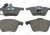 Купить Колодки тормозные дисковые Skoda Superb, Audi A3, Volkswagen Golf, Passat, Seat Leon, Volkswagen EOS CHAMPION 573197CH (фото2) подбор по VIN коду, цена 1882 грн.