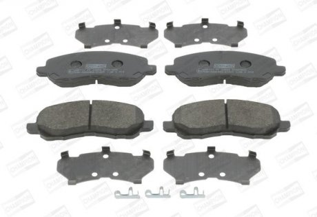 Купити Колодки гальмівні дискові передні MITSUBISHI Galant, Lancer, Space Runner Mitsubishi ASX, Lancer, Dodge Avenger, Mitsubishi Galant, Jeep Compass, Patriot, Mitsubishi Outlander, Dodge Caliber, Citroen C4 CHAMPION 573278CH (фото1) підбір по VIN коду, ціна 1162 грн.