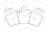 Купить Колодки тормозные дисковые передние Porsche Cayenne (02-10)/ VW Touareg (02-10) Porsche Cayenne, Volkswagen Touareg CHAMPION 573376CH (фото1) подбор по VIN коду, цена 2004 грн.