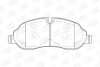 Купить Колодки тормозные дисковые CHAMPION 573438CH (фото1) подбор по VIN коду, цена 1388 грн.