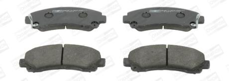 ISUZU колодки гальм. передн.D-Max I,II CHAMPION 573467CH