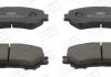 Купить Колодки тормозные дисковые Nissan Qashqai, X-Trail, Renault Kadjar CHAMPION 573659CH (фото2) подбор по VIN коду, цена 1026 грн.