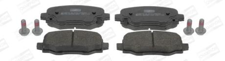FIAT гальм. колодки задн. 500X 2.0 D Multijet 14-18, JEEP RENEGADE SUV 2.0 CRD 14- CHAMPION 573693CH