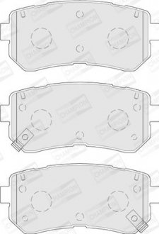 Купити Колодки гальмівні дискові KIA Picanto, Soul, Optima, Hyundai Creta, Sonata CHAMPION 573830CH (фото1) підбір по VIN коду, ціна 1022 грн.