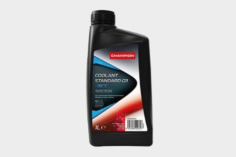 COOLANT STANDARD G11 -36°C 1L(х12) - !!! РОЗПРОДАЖ - АКЦІЙНА ЦІНА !!! CHAMPION 8220357