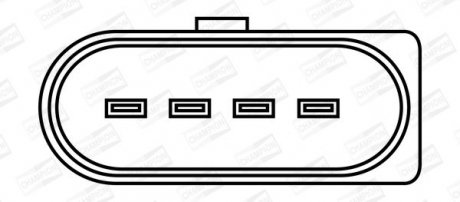 AUDI Котушка запалювання A4/A6/A8 quattro 3,7-4,2 02-. Volkswagen Touareg, Phaeton CHAMPION baea062e