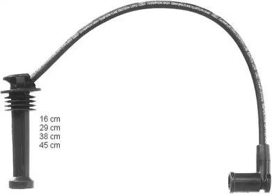 Купить Комплект кабелей высоковольтных Ford Mondeo, Focus CHAMPION cls016 (фото1) подбор по VIN коду, цена 1002 грн.
