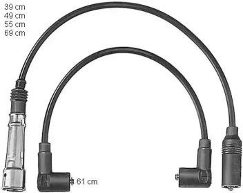 Комплект кабелей высоковольтных CHAMPION cls099
