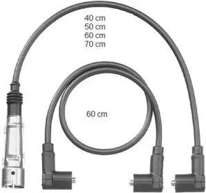 Купити VW Дріт запалювання 1.3 85-, FELICIA 1.6 Volkswagen Polo, Golf, Transporter, Seat Ibiza, Cordoba, Skoda Felicia, Octavia CHAMPION cls100 (фото1) підбір по VIN коду, ціна 1679 грн.