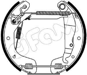 Купить OPEL Комплект тормозных колодок ASTRA F (T92) 1.6 95-98, CORSA C (X01) 1.7 DI 00-09, CHEVROLET CORSA 1.6 GS 97-02 Opel Vectra, Astra, Corsa CIFAM 151-081 (фото1) подбор по VIN коду, цена 2291 грн.