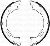 DODGE Комплект барабанних колодок CHALLENGER Купе 3.5 08-10, CHRYSLER 300C (LX, LE) 2.7 07-12 CIFAM 153-242