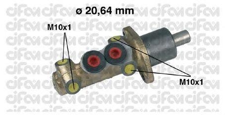 PEUGEOT Главный тормозной цилиндр CITROEN,PEUGEOT,RENAULT 20.64 CIFAM 202-059