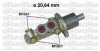 Купити PEUGEOT Головний гальмівний циліндр 20,6mm 306 1.6/.1.9D БЕЗ ABS Peugeot 306, 405 CIFAM 202-226 (фото1) підбір по VIN коду, ціна 1497 грн.