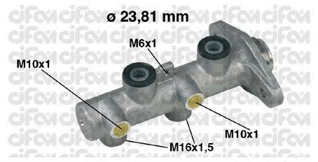 Купить HYUNDAI Главный тормозной цилиндр Matrix 01-10 Hyundai Matrix CIFAM 202-349 (фото1) подбор по VIN коду, цена 1746 грн.