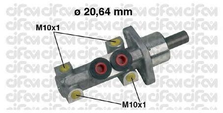 CITROEN Головний гальмівний циліндр SAXO 1.0I,1.6I 96- 20.64 Citroen C1, Peugeot 107, Toyota Yaris CIFAM 202-360