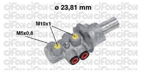 FIAT Головний гальмівний циліндр з ABS Doblo 05- (сист.Bosch) CIFAM 202-683