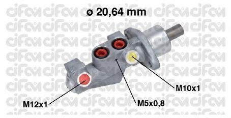 Купить RENAULT Главный тормозной цилиндр TWINGO II 07- Renault Twingo CIFAM 202-750 (фото1) подбор по VIN коду, цена 1755 грн.