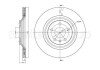 Купить AUDI Гальмівний диск задній A6 Allroad C6 2.7-4.2 06-11 Audi A6 CIFAM 800-1020C (фото1) подбор по VIN коду, цена 940 грн.