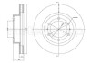 Купити TOYOTA Гальмівний диск передн.4 Runner,Fortuner,Hilux 06- Toyota Land Cruiser, 4-Runner CIFAM 800-1094C (фото1) підбір по VIN коду, ціна 823 грн.