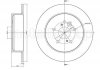 Купити Гальмівний диск задн. J11/Tiggo/RAV 4 01- Chery Tiggo, Toyota Rav-4 CIFAM 800-803C (фото1) підбір по VIN коду, ціна 1357 грн.