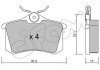 Купити Гальмівні колодки зад. Caddy/Golf/Octavia (TRW) 17mm Seat Ibiza, Leon, Citroen C8, Ford Fiesta, Audi A8, Volkswagen Golf, Audi A4, Volkswagen Sharan, Ford Galaxy, Skoda Octavia, Volkswagen Passat CIFAM 822-100-1 (фото1) підбір по VIN коду, ціна 495 грн.