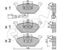 Купить Тормозные колодки передние Caddy III/Golf V/Octavia/A3 03- (с датчиком) Seat Ibiza, Leon, Volkswagen Golf, Skoda Octavia, Audi A3, Volkswagen Jetta, Skoda Roomster, Yeti, Fabia, Volkswagen Bora, Seat Toledo CIFAM 822-211-2 (фото1) подбор по VIN коду, цена 830 грн.